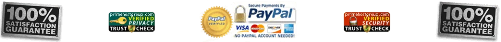 100% Satisfaction Guarantee · Verified Privacy & Security · Secure PayPal Payments